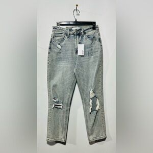 VERVET Erika Crop Stretch Mom Jeans‎ Size 26 Inseam 26” New With Tags